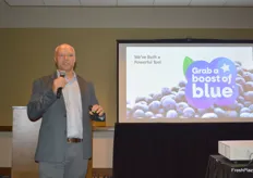 The U.S. Highbush Blueberry Council held an information session with country partners from Peru, Chile, Mexico and Canada. Kasey Cronquesti, President of the council said they aim to raise consumption in the US and other countries over 5 years.